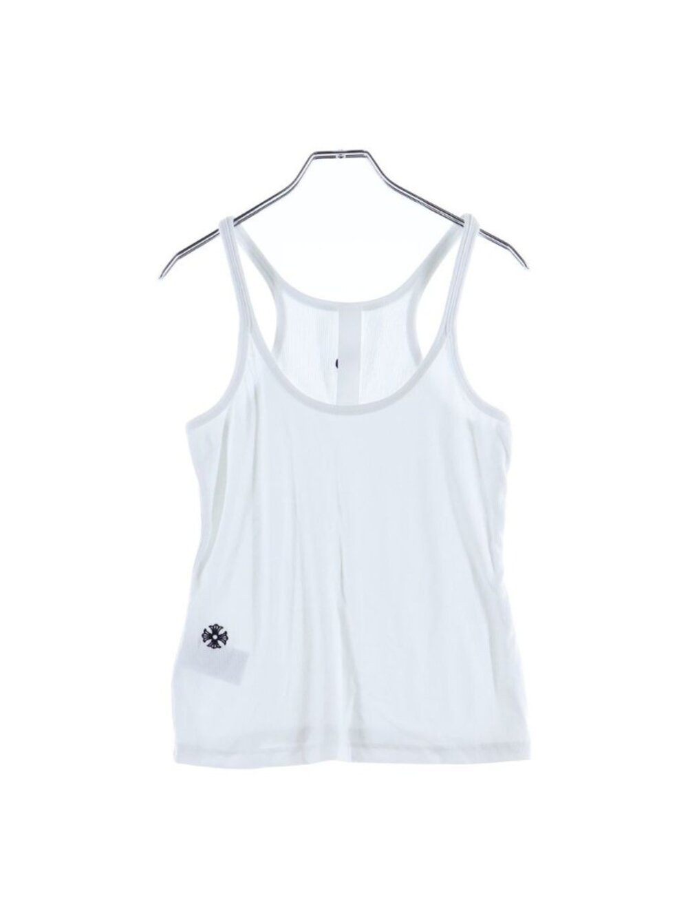 Chrome Hearts Not CH Logo Embroidery Camisole CH Tank Top